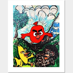 The Angry Birds Posters and Art